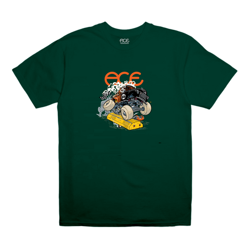 Ace Tee Monster Truck Forest Green