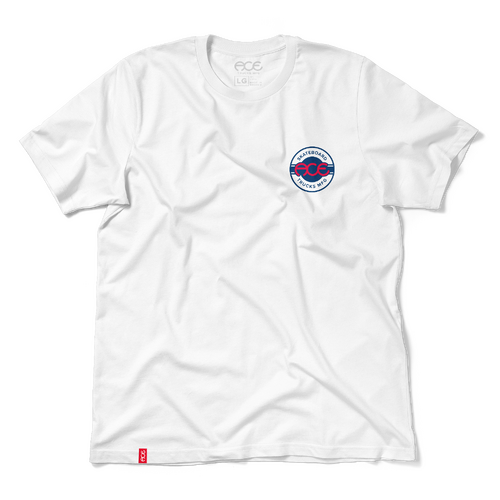 Ace Tee Seal Logo White