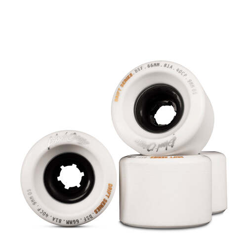 Blood Orange Wheels Drift Series 66mm 81a White