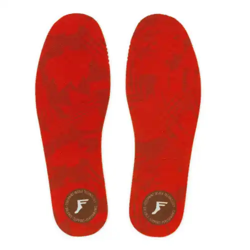 FP Insoles King Foam Flat Mid 5mm Red Camo