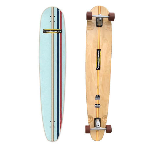 Hamboards Complete 60" Logger Light Blue Stripes HST