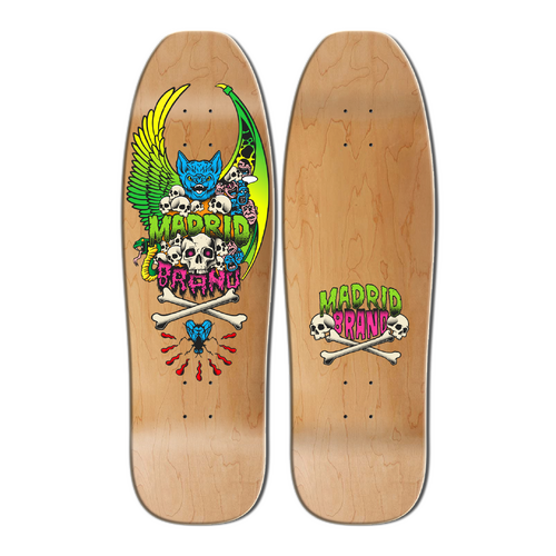 Madrid Deck 9.5 Brand-X Beau Brown Limited Edition