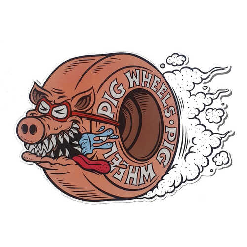 Pig Sticker Speedster