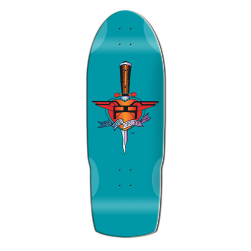 SMA Deck 10.5 Heart Attack Teal