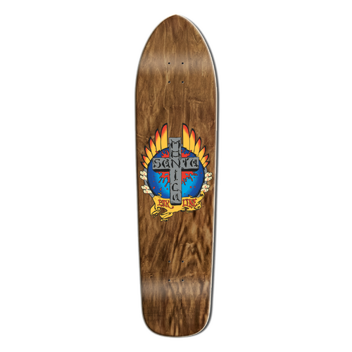 SMA Longboard Deck 36.5" Stigmata Dark Stain Veneers