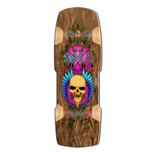 SMA Deck 11.0 Wes Humpston Flying Skull Dark Stain