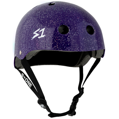 S-One Helmet Lifer Purple Gloss Glitter