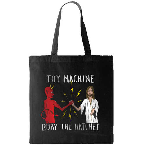 Toy Machine Tote Bag Bury the Hatchet