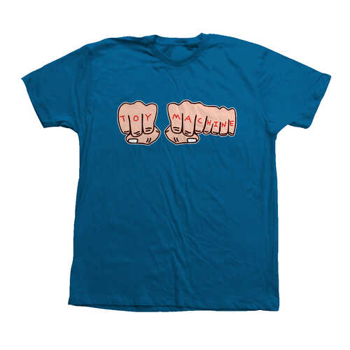 Toy Machine Tee Fists Blue