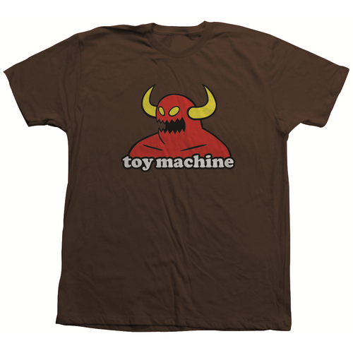 Toy Machine Tee Monster Brown