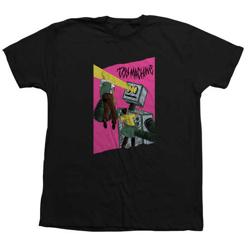 Toy Machine Tee Robot Horror Black