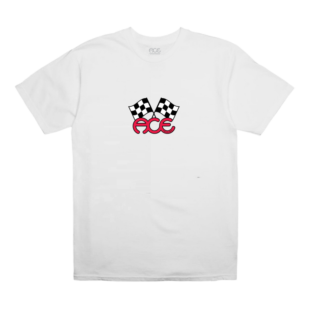 Ace Tee Flagz White