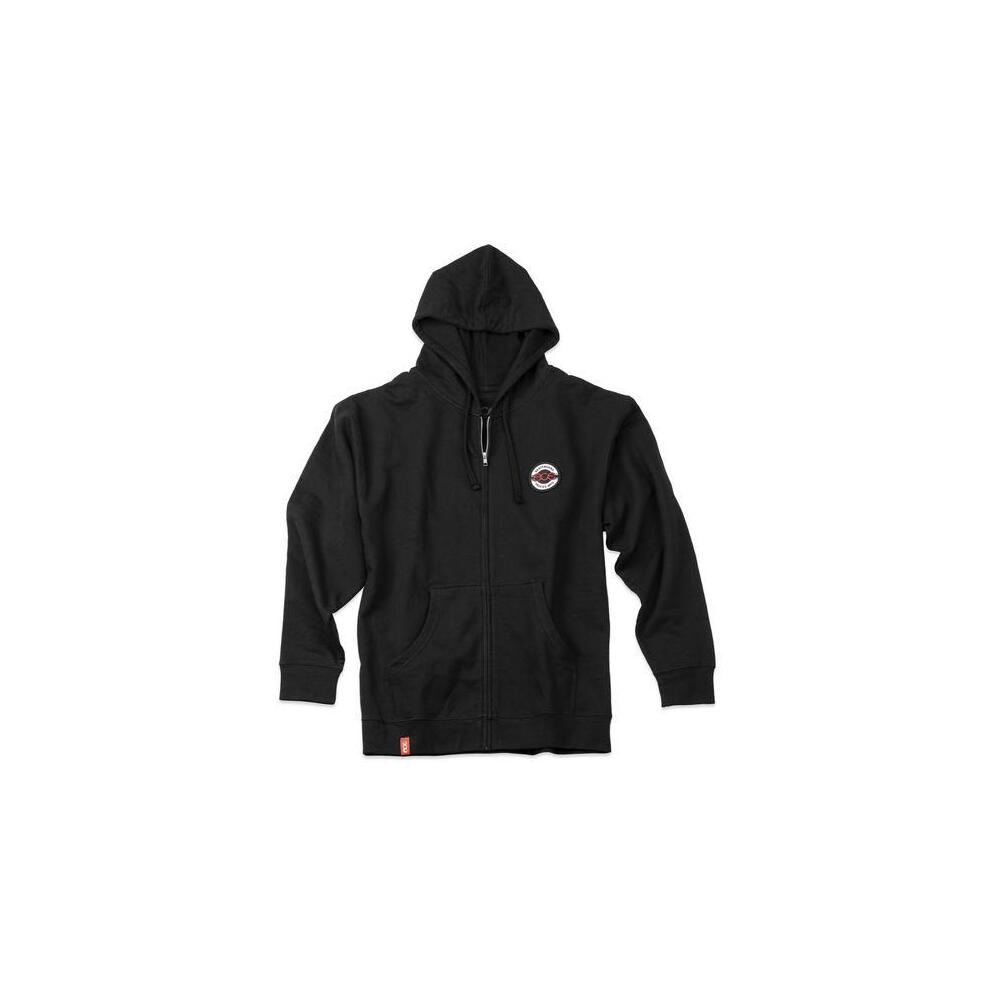 Ace Hoodie (M) Seal Patched Black
