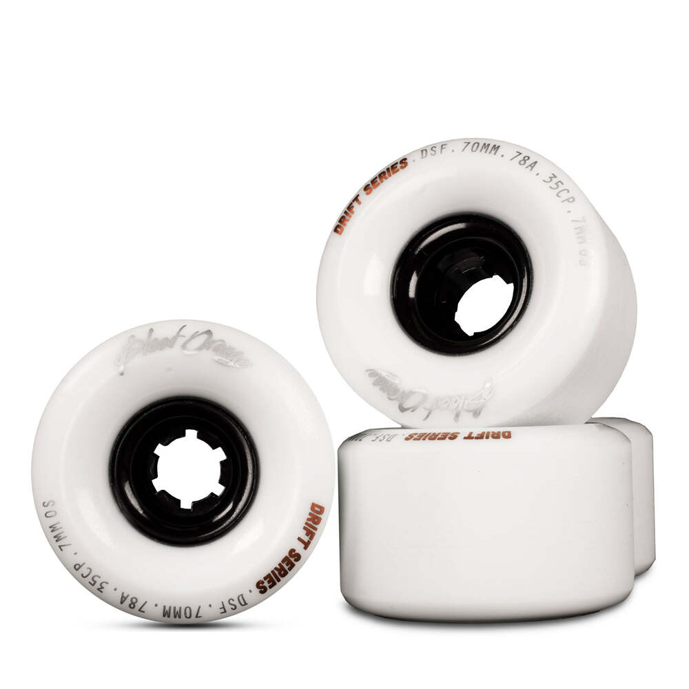 Blood Orange Wheels Drift Series 66mm 78a White