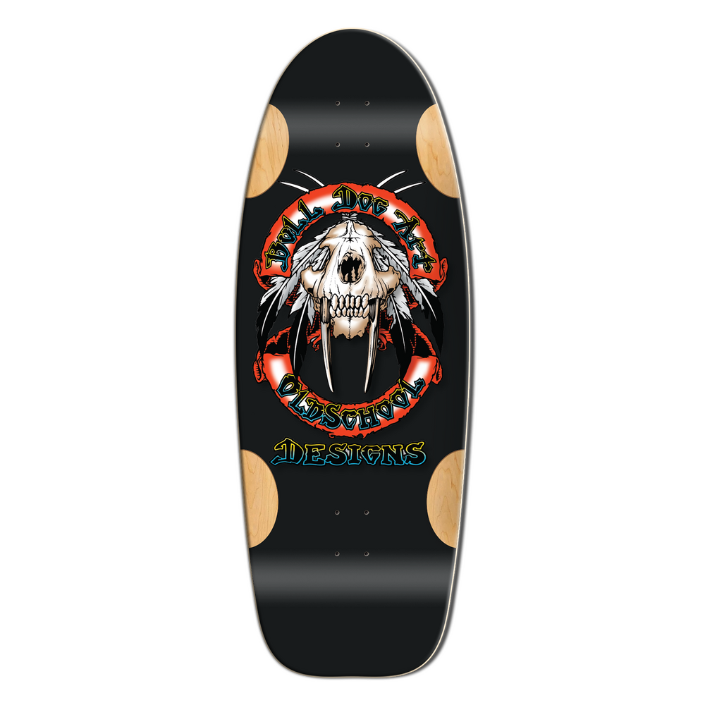 Bulldog Deck 11.875 Sabertooth Black Formica