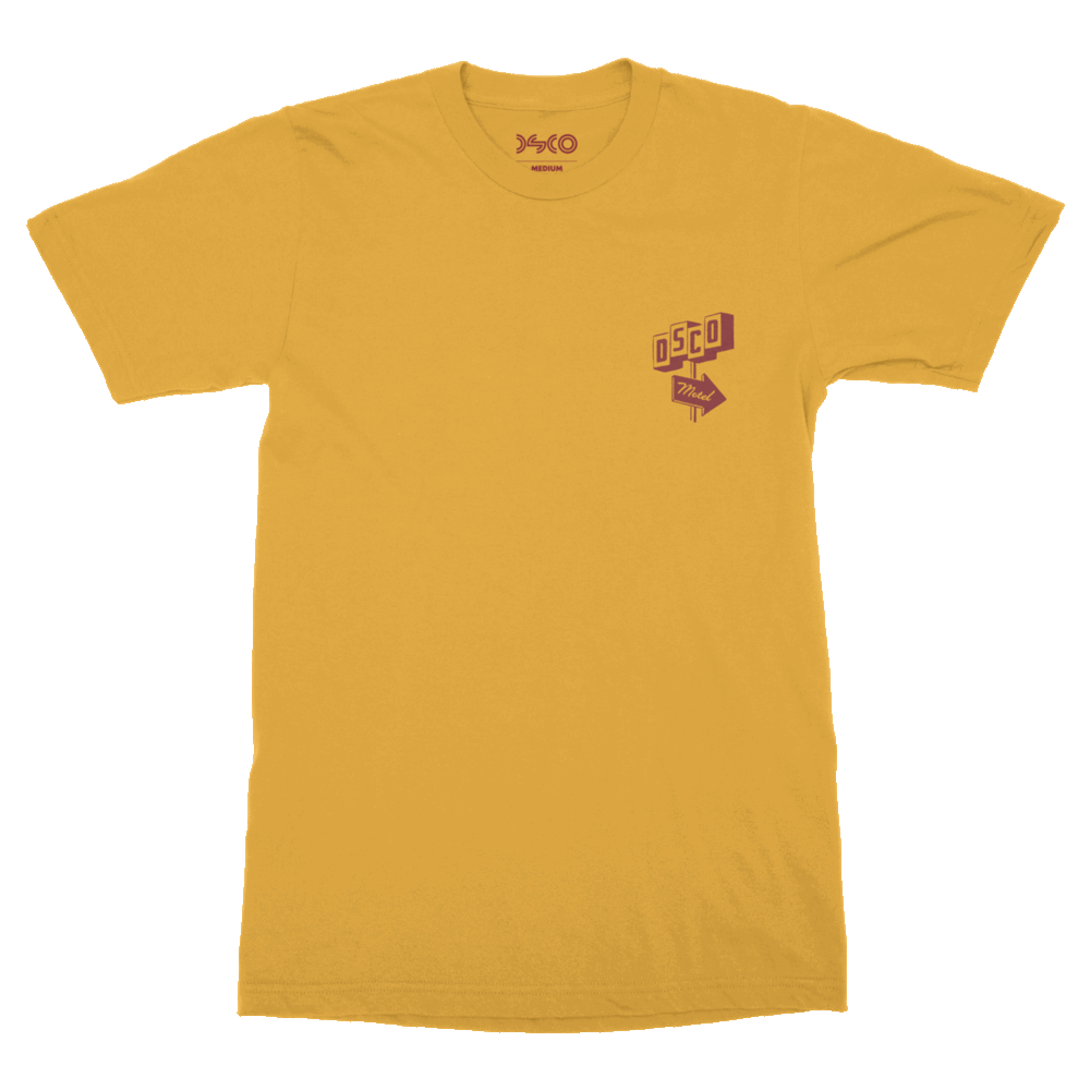 DSCO Tee (L) Motel Gold