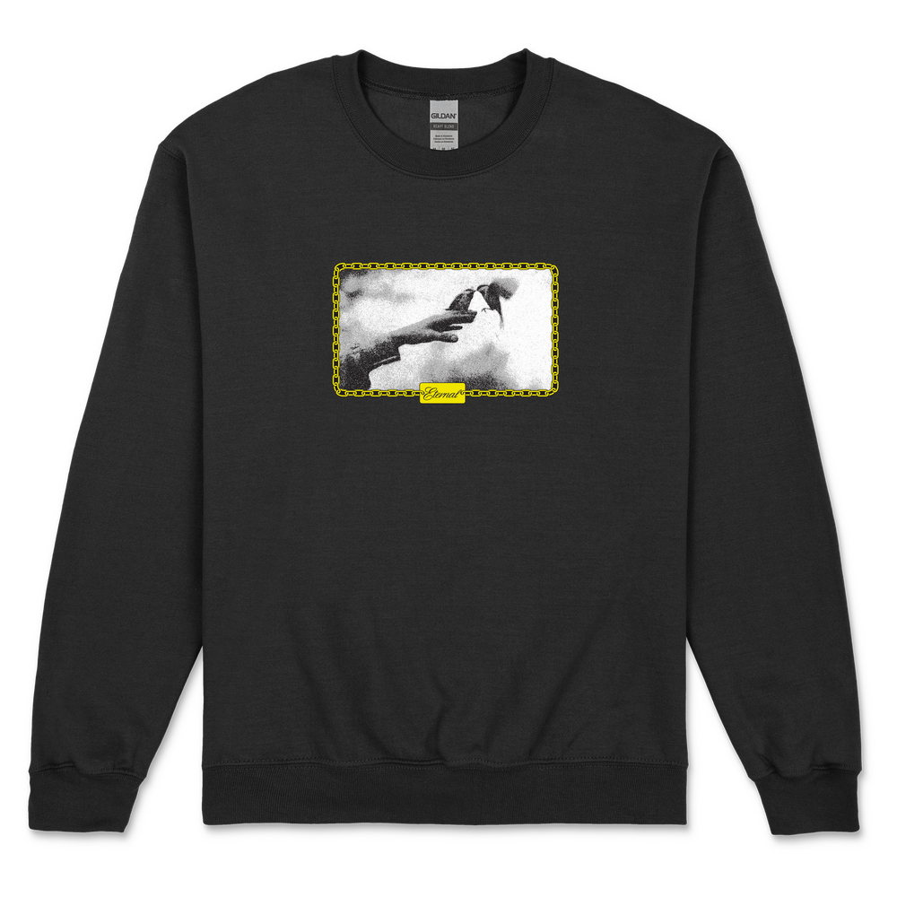 Eternal Sweater (L) Birds Black