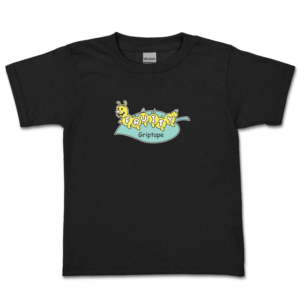 Fruity Toddler Tee (4T) Caterpillar Black