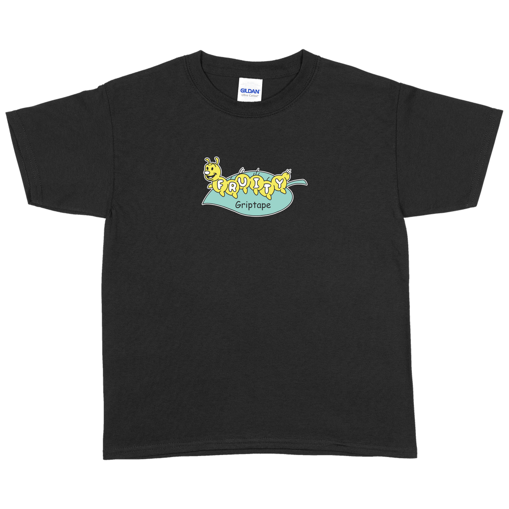 Fruity Youth Tee (XL) Caterpillar Black