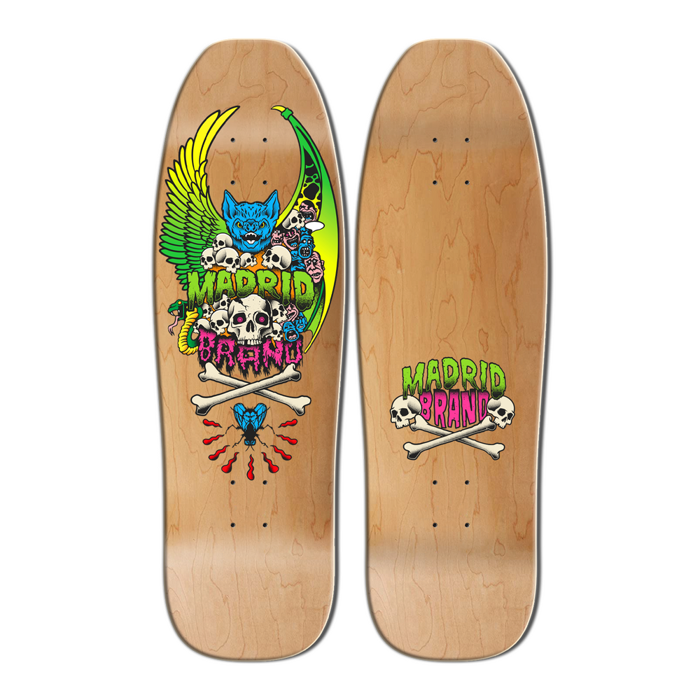 Madrid Deck 9.5 Brand-X Beau Brown Limited Edition