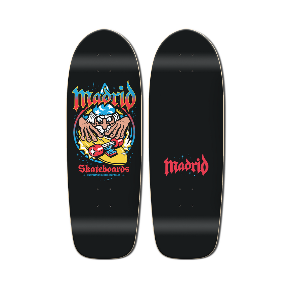 Madrid Deck 9.5 Falu Carolei Wizzard Limited Edition 