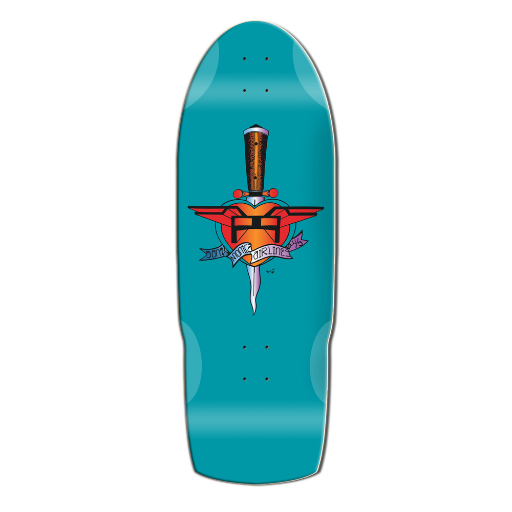 SMA Deck 10.5 Heart Attack Teal