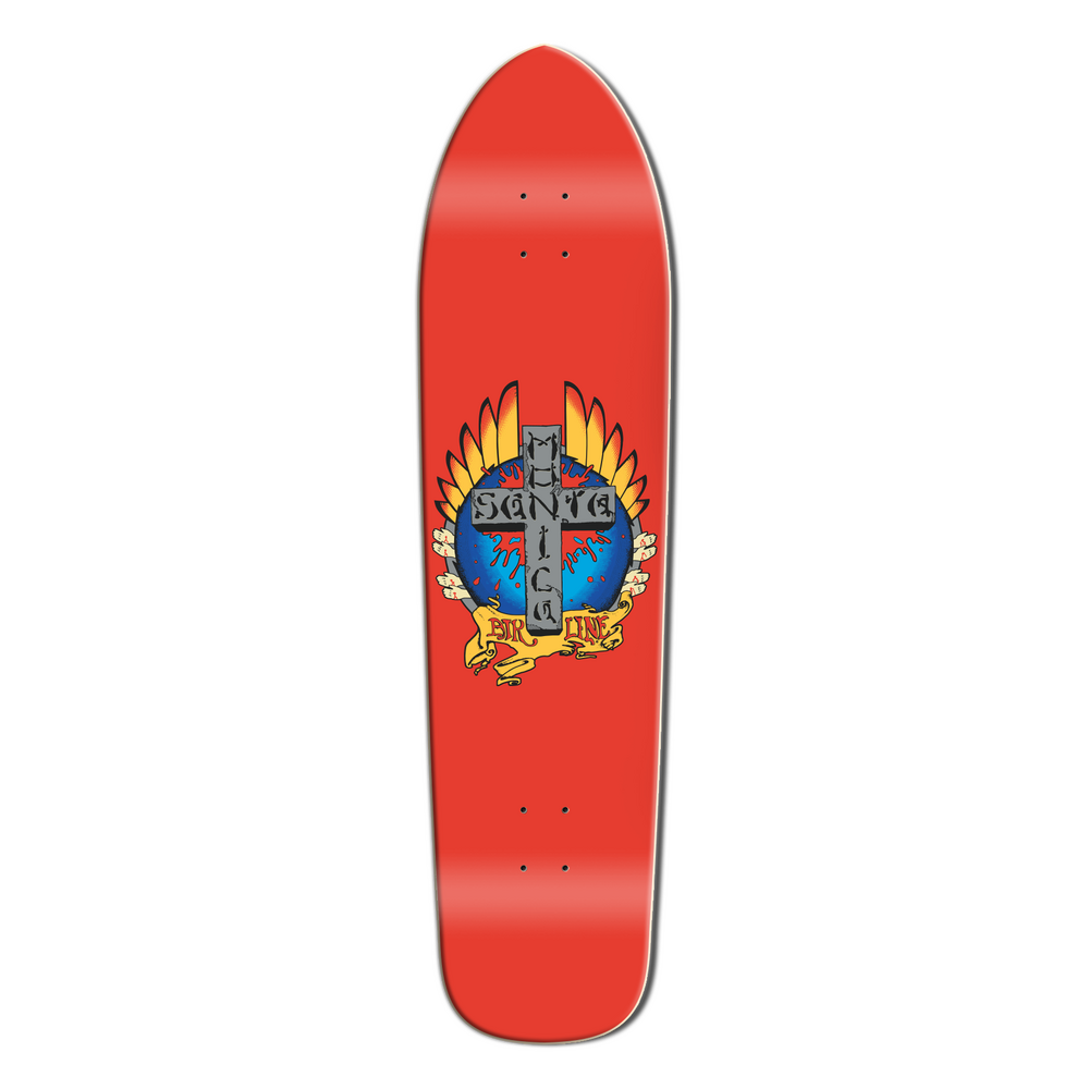 SMA Longboard Deck 36.5" Stigmata Dipped