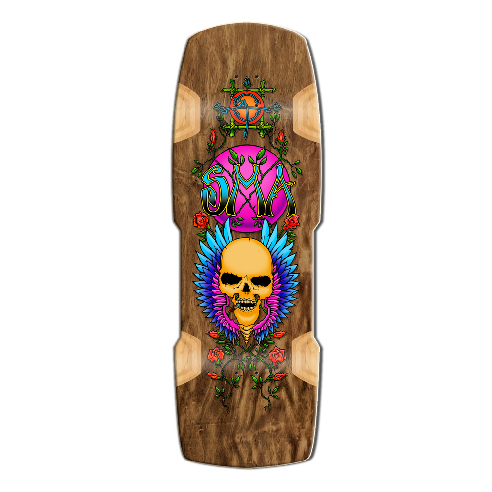 SMA Deck 11.0 Wes Humpston Flying Skull Dark Stain