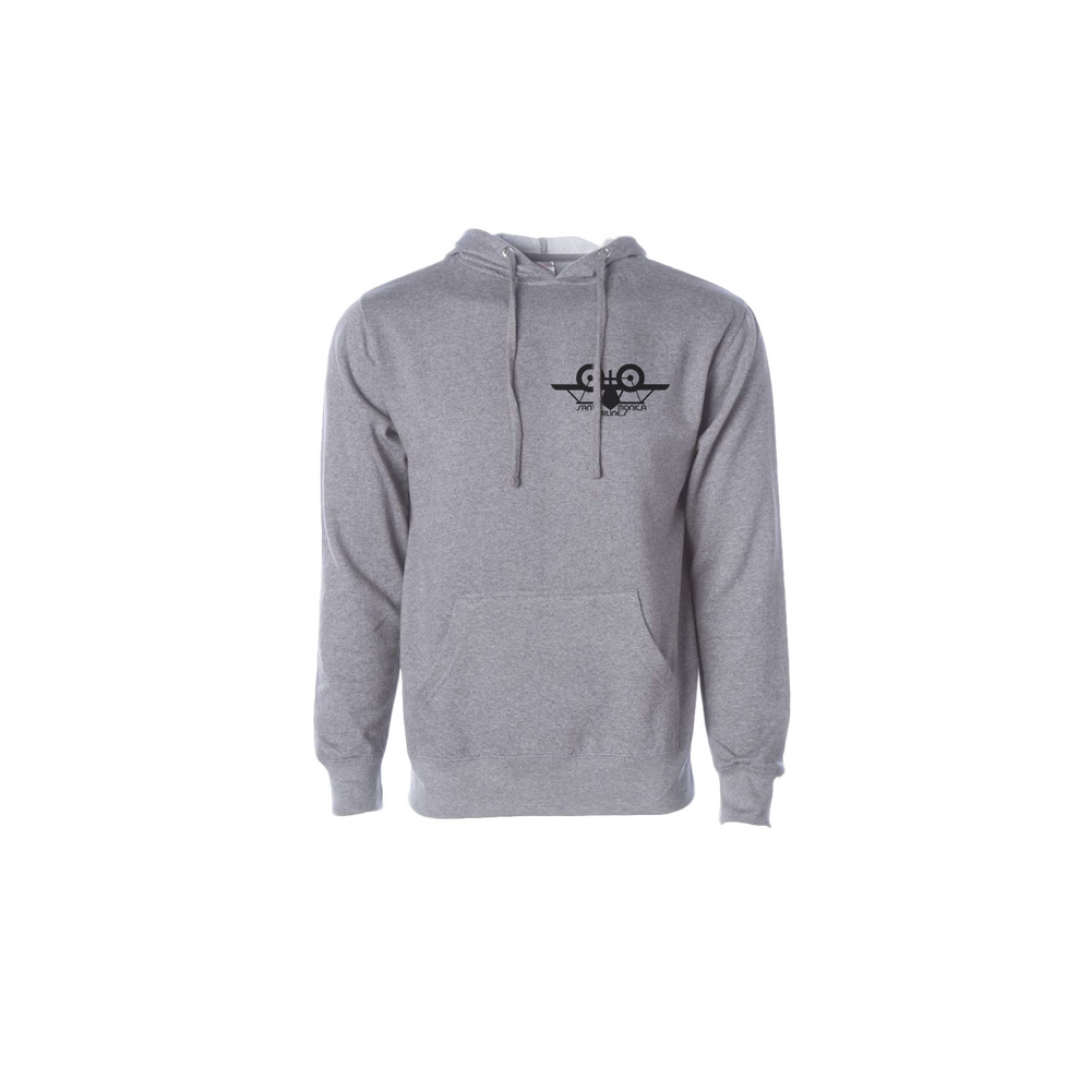 SMA Hoodie (L) Natas Heather Grey