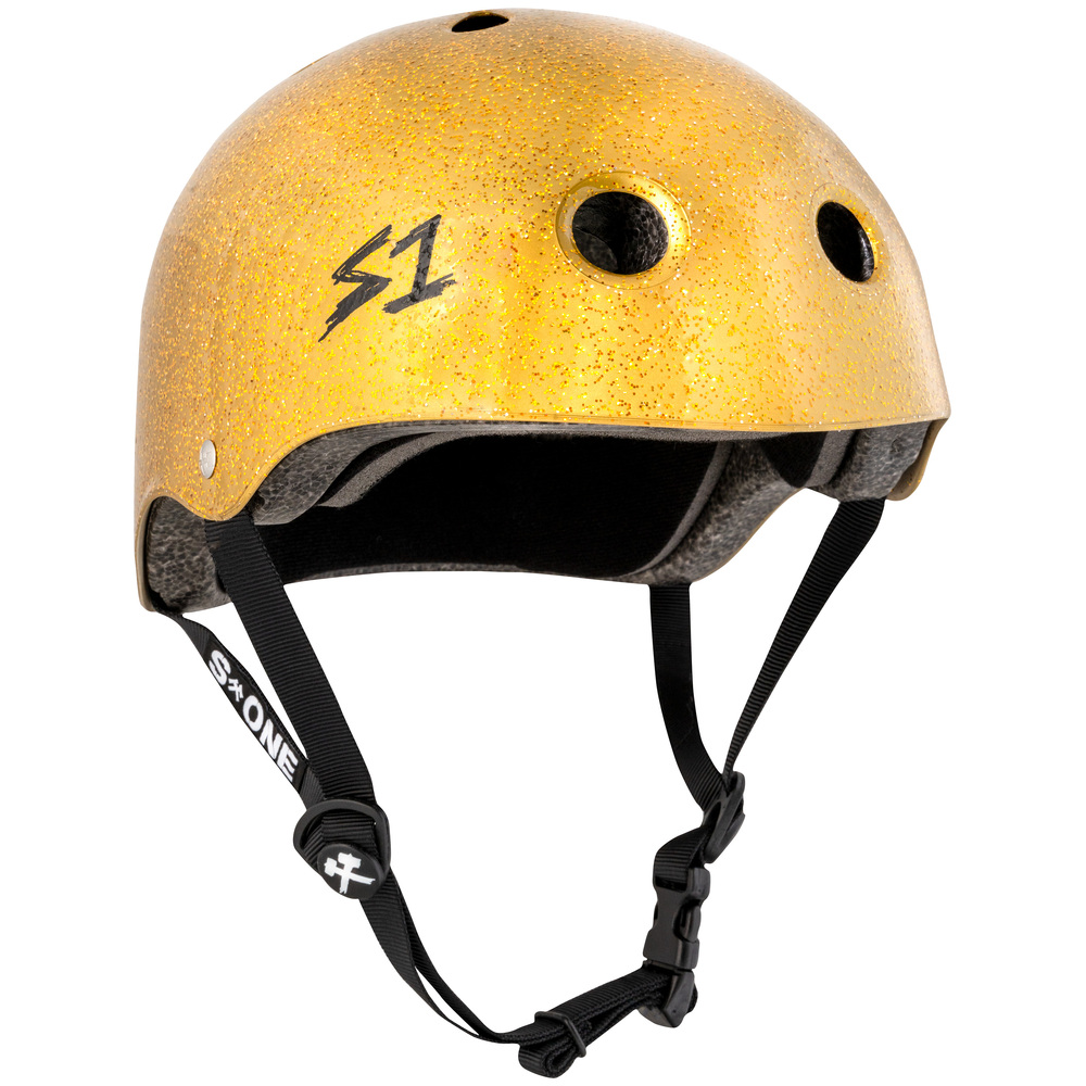 S-One Helmet Lifer (XS) Gold Glitter