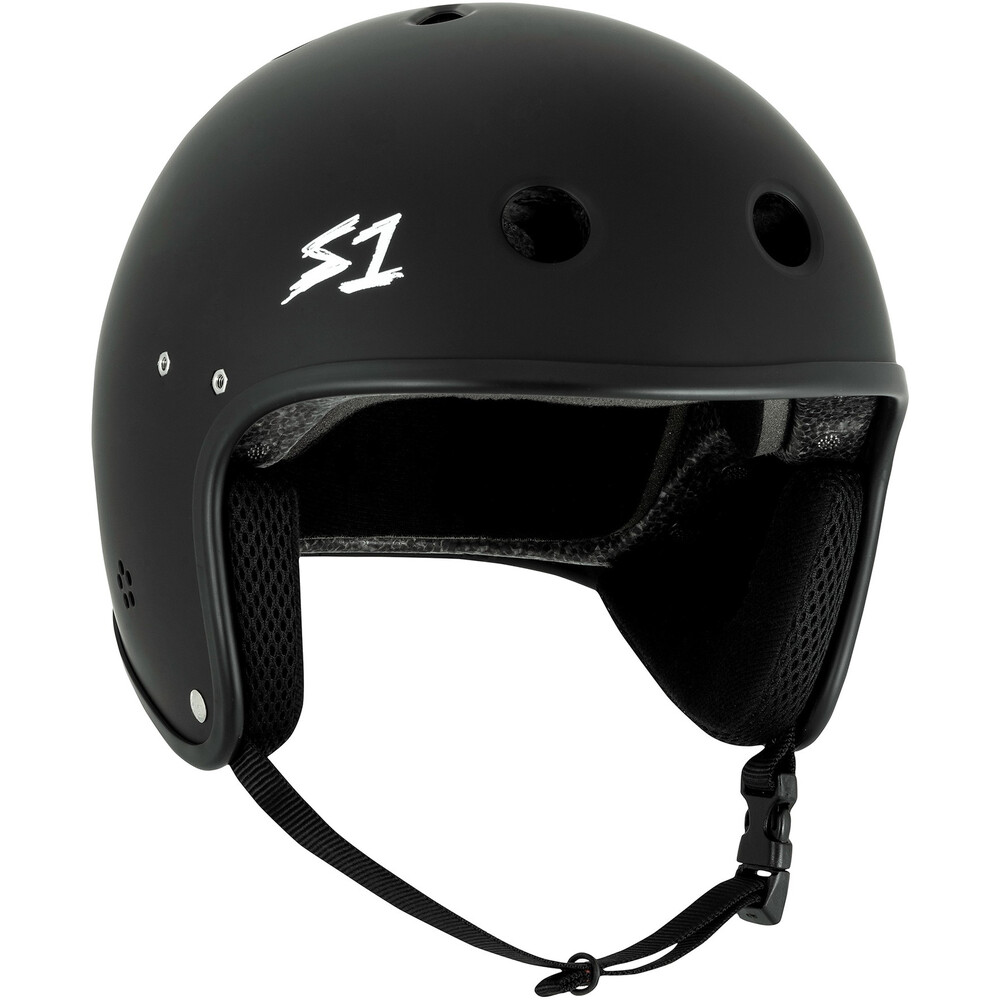 S-One Helmet Retro Lifer E-Helmet (XS) Black Matte