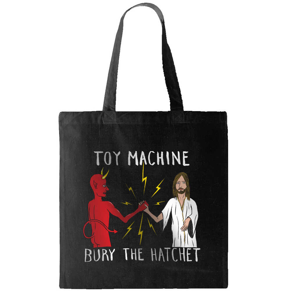 Toy Machine Tote Bag Bury the Hatchet