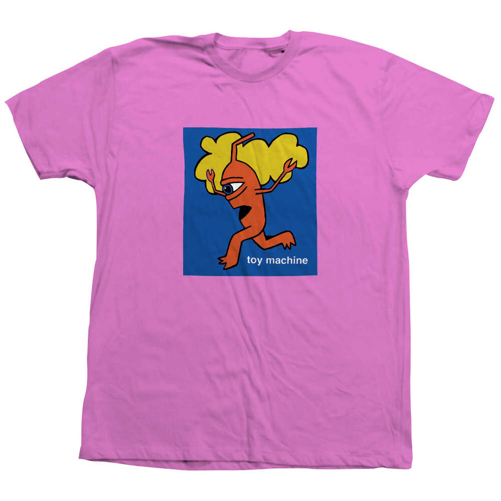 Toy Machine Tee (Youth 10) Early Sect Pink