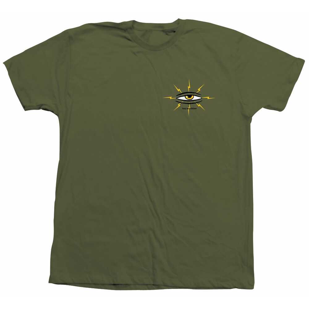 Toy Machine Tee (M) Sect Bolt Army