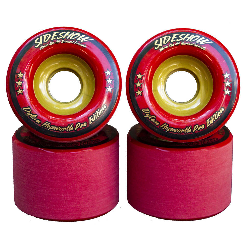 Venom Wheels Sideshow 70mm 83a Red